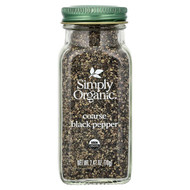<img alt="Simply Organic, Organic Coarse Black Pepper, 2.47 oz (70 g)" title="Simply Organic, Organic Coarse Black Pepper, 2.47 oz (70 g),089836195180"