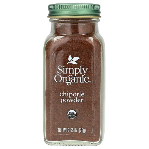<img alt="Simply Organic, Organic Chipotle Powder, 2.65 oz (75 g)" title="Simply Organic, Organic Chipotle Powder, 2.65 oz (75 g),089836195166"
