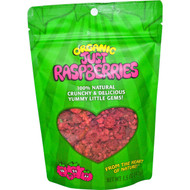 3 PACK of Karens Naturals, Organic Just Raspberries, 1.5 oz (42 g)