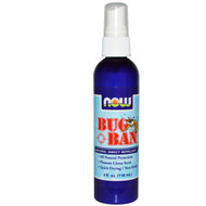 3 PACK of Now Foods, Bug Ban, Natural Insect Repellent, 4 fl oz (118 ml)