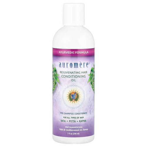 <img alt="Auromere, Rejuvenating Hair Conditioning Oil, For All Types of Hair, 7 fl oz (206 ml)" title="Auromere, Rejuvenating Hair Conditioning Oil, For All Types of Hair, 7 fl oz (206 ml),027275701005"