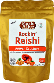 Foods Alive Rockin Reishi Power Crackers - 3 oz