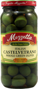 Mezzetta, Italian Castelvetrano Whole Green Olives - 10 oz