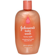 Johnsons, Baby Wash, Honey Apple, 15 fl oz (443 ml)