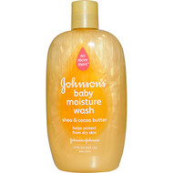 Johnsons, Baby Moisture Wash, Shea & Cocoa Butter, 15 fl oz (443 ml)