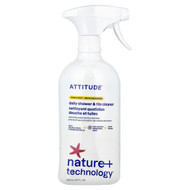 <img alt="ATTITUDE, Nature + Technology, Daily Shower & Tile Cleaner, Citrus Zest, 27.1 fl oz (800 ml)" title="ATTITUDE, Nature + Technology, Daily Shower & Tile Cleaner, Citrus Zest, 27.1 fl oz (800 ml),626232103809"