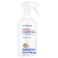 <img alt="ATTITUDE, Nature + Technology, Fruit & Vegetables Wash, Unscented, 27.1 fl oz (800 ml)" title="ATTITUDE, Nature + Technology, Fruit & Vegetables Wash, Unscented, 27.1 fl oz (800 ml),626232107807"