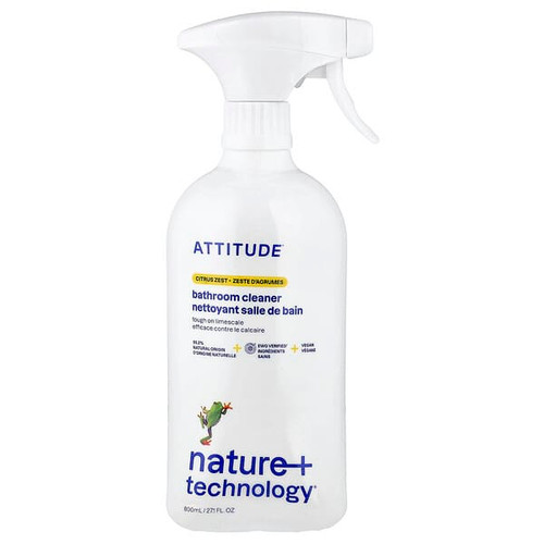 <img alt="ATTITUDE, Bathroom Cleaner, Citrus Zest, 27.1 fl oz (800 ml)" title="ATTITUDE, Bathroom Cleaner, Citrus Zest, 27.1 fl oz (800 ml),626232104806"