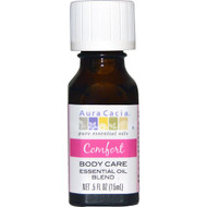 3 PACK OF Aura Cacia, Body Care, Essential Oil Blend, Comfort, .5 fl oz (15 ml)