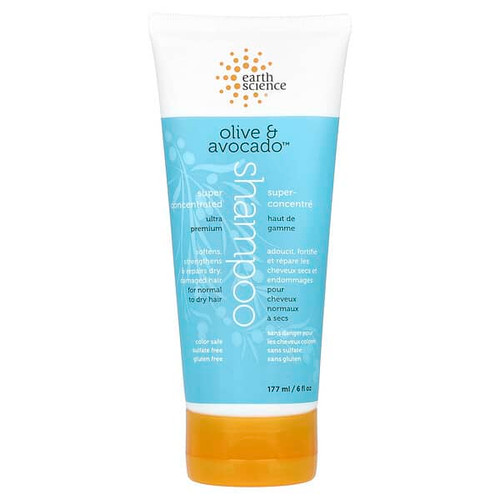 <img alt="Earth Science, Super Concentrated Shampoo, Olive & Avocado, For Normal to Dry Hair, 6 fl oz (177 ml)" title="Earth Science, Super Concentrated Shampoo, Olive & Avocado, For Normal to Dry Hair, 6 fl oz (177 ml),054986174910"