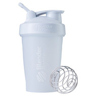 Blender Bottle, BlenderBottle, Classic With Loop, White, 20 oz