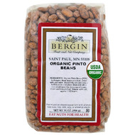 Bergin Fruit and Nut Company, Organic Pinto Beans, 16 oz (454 g)
