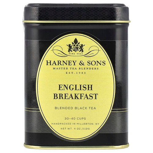 <img alt="Harney & Sons, Blended Black Tea, English Breakfast, 4 oz (112 g)" title="Harney & Sons, Blended Black Tea, English Breakfast, 4 oz (112 g),636046005015"