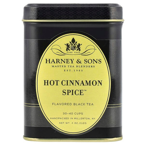 <img alt="Harney & Sons, Black Tea, Hot Cinnamon Spice, 4 oz (112 g)" title="Harney & Sons, Black Tea, Hot Cinnamon Spice, 4 oz (112 g),636046005237"