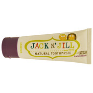 3 PACK of Jack n' Jill, Natural Toothpaste, with Certified Organic Blackcurrant, 1.76 oz (50 g)