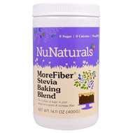 NuNaturals, MoreFiber, Stevia Baking Blend, 14.11 oz (400 g)