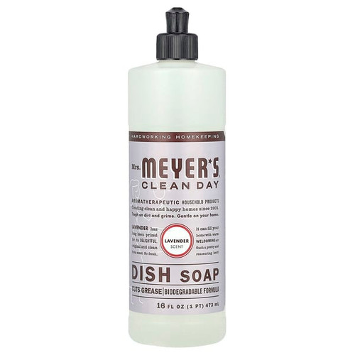 <img alt="Mrs. Meyers Clean Day, Dish Soap, Lavender, 16 fl oz (473 ml)" title="Mrs. Meyers Clean Day, Dish Soap, Lavender, 16 fl oz (473 ml),808124111035"