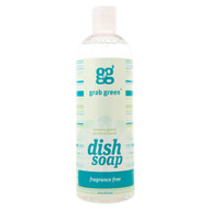 GrabGreen, Dish Soap, Fragrance Free, 16 oz (473 ml)