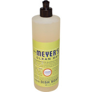 Mrs. Meyers Clean Day, Dish Soap, Lemon Verbena Scent, 16 fl oz (473 ml)