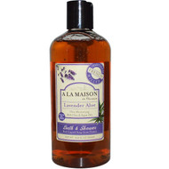 A La Maison de Provence, Bath & Shower Liquid Soap, Lavender Aloe, 16.9 fl oz (500 ml)