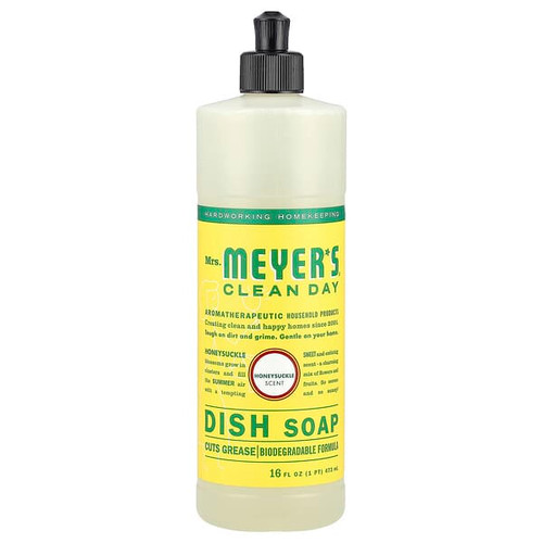 <img alt="Mrs. Meyers Clean Day, Dish Soap, Honeysuckle , 16 fl oz (473 ml)" title="Mrs. Meyers Clean Day, Dish Soap, Honeysuckle , 16 fl oz (473 ml),808124174238"