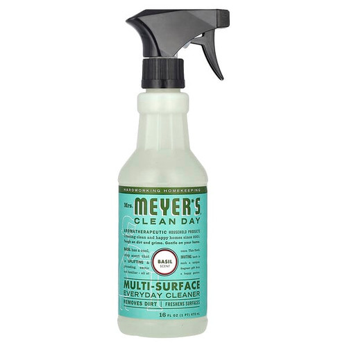 <img alt="Mrs. Meyers Clean Day, Multi-Surface Everyday Cleaner, Basil Scent, 16 fl oz (473 ml)" title="Mrs. Meyers Clean Day, Multi-Surface Everyday Cleaner, Basil Scent, 16 fl oz (473 ml),808124144415"