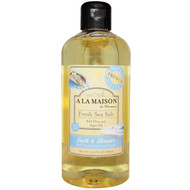 A La Maison de Provence, Bath and Shower Liquid Soap, Fresh Sea Salt, 16.9 fl oz (500 ml)