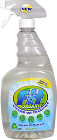 3 PACK of Fit Organic Cleaner and Degreaser -- 32 fl oz