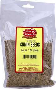 Spicy World Whole Cumin Seeds - 7 oz