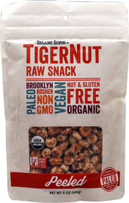 3 PACK of Organic Gemini TigerNut Peeled -- 5 oz
