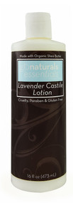3 PACK of Glonaturals Essentials Collection Lavender Castile Lotion -- 16 fl oz (473 mL)