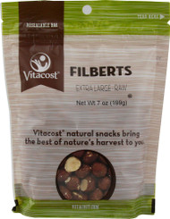 3 PACK of Vitaco Raw X-Large Filberts (Hazelnuts) -- 7 oz (199 g)