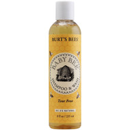 3 PACK of Burts Bees Baby Shampoo & Wash Tear Free Baby Soap -- 8 fl oz