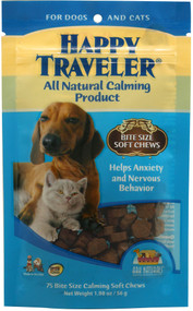 Ark Naturals, Happy Traveler for Dogs and Cats - 75 Soft Chews