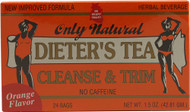 Only Natural, Dieters Tea Cleanse and Trim,  Orange - 24 Tea Bags