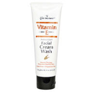 Cococare, Vitamin E, Antioxidant Facial Cream Wash, 4 oz (110 g)