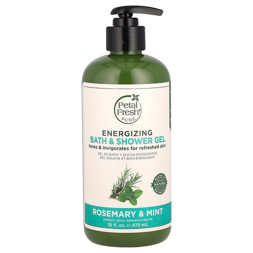 <img alt="Petal Fresh, Energizing Bath & Shower Gel, Rosemary & Mint, 16 fl oz (475 ml)" title="Petal Fresh, Energizing Bath & Shower Gel, Rosemary & Mint, 16 fl oz (475 ml),713708727321"