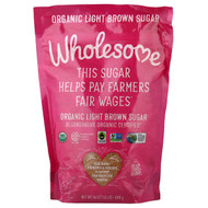 <img alt="Wholesome Sweeteners, Organic Light Brown Sugar, 24 oz (680 g)" title="Wholesome Sweeteners, Organic Light Brown Sugar, 24 oz (680 g),012511446413"