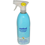 3 PACK of Method Bathroom Cleaner Natural Tub + Tile Cleaner Eucalyptus Mint -- 28 fl oz