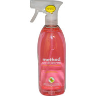 3 PACK of Method All Purpose Natural Surface Cleaning Spray Pink Grapefruit -- 28 fl oz