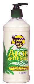 3 PACK OF Banana Boat, Moisturizing Aloe After Sun Lotion, 16 fl oz (473 ml)
