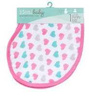 Ideal Baby By The Makers of Aden + Anais Girl Muslin Burpy Bib Pretty Sweet - 1 Cloth