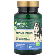 <img alt="petnc NATURAL CARE, Senior Multi Daily Formula, Senior Dog, Liver, 60 Chewables" title="petnc NATURAL CARE, Senior Multi Daily Formula, Senior Dog, Liver, 60 Chewables,740985275955"