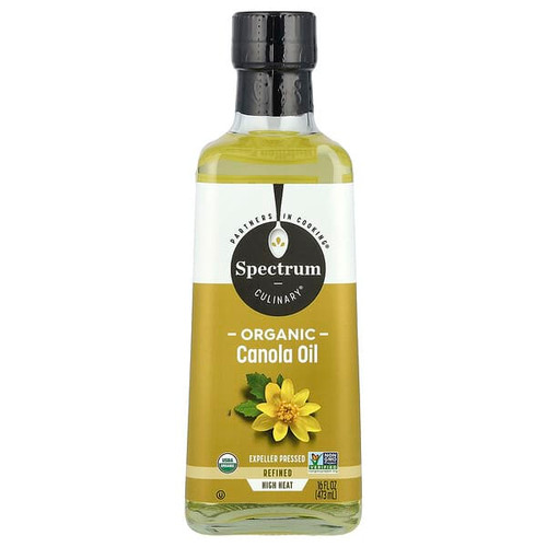 <img alt="Spectrum Culinary, Organic Canola Oil, Expeller Pressed, Refined, 16 fl oz (473 ml)" title="Spectrum Culinary, Organic Canola Oil, Expeller Pressed, Refined, 16 fl oz (473 ml),022506137103"