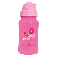 iPlay Inc., Green Sprouts, Aqua Bottle, Pink, 10 oz (300 ml)