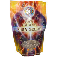 Earth Circle Organics, Raw Organic Chia Seeds, 12 oz (340 g)