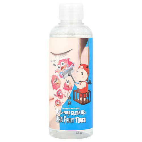 <img alt="Elizavecca, Milky Piggy, Hell-Pore Clean Up, AHA Fruit Toner, 6.76 fl oz (200 ml)" title="Elizavecca, Milky Piggy, Hell-Pore Clean Up, AHA Fruit Toner, 6.76 fl oz (200 ml),8809339907910"