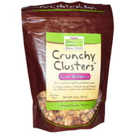 Now Foods, Real Food, Crunchy Clusters, Cran-Blueberry, 8 oz (227 g)