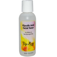 Reviva Labs, Glycolic Acid Facial Toner, 4 fl oz (118 ml)
