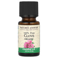 <img alt="Natures Answer, 100% Pure Organic Essential Oil, Clove, 0.5 fl oz (15 ml)" title="Natures Answer, 100% Pure Organic Essential Oil, Clove, 0.5 fl oz (15 ml),083000266157"